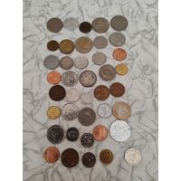 Подарок для начинающих нумизматов, лот монет разных стран, распродажа