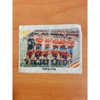 Вкладыши Финал 86 Final 86 red #60. В коллекцию.