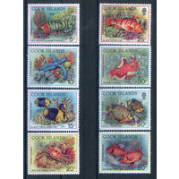 Острова Кука - 1992г. - рыбки - 8 марок - MNH. #3-WB-72-KS-2