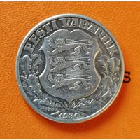 Эстония 1 республика 2 кроны 1930 г., Замок Тоомпеа в Таллине, KM# 20