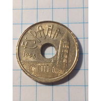 25 песет Испания 1995 год