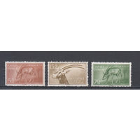 Фауна. Рогатые животные. Сахара. 1955. 3 марки. Michel N 154-156 (2,8 е)