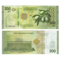 Сирия 200 фунтов 2025  год UNC (деноминированные)  НОВИНКА
