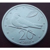 Острова Кука. 20 центов 2010
