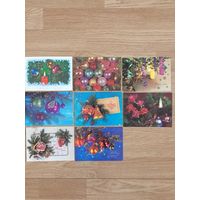 Открытки новогодние, СССР.