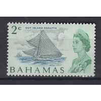 Багамы / Bahamas 1967 ** 2 с, марка из серии
