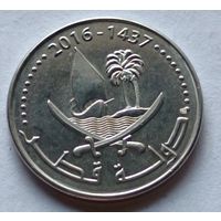 Катар. 25 дирхам 2016 года.