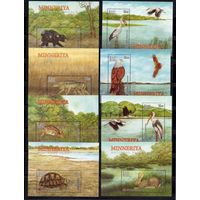 Шри-Ланка 2025 Фауна Национального парка  Птицы Животные 10 марок+10 блоков (2502)