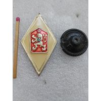 Ромб ЧССР. Военная Академия. тяжелый, винт