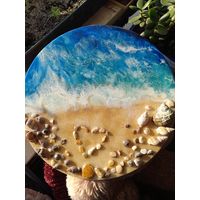 Картина ручной работы из эпоксидной смолы