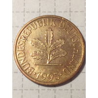 10 пфеннигов ФРГ 1995 год F