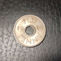 Фиджи 1 пенни 1968 г.