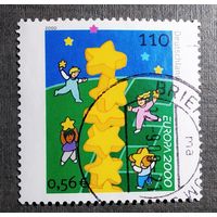 Марка Германия 2000 год