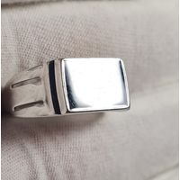 Кольцо печатка серебро 925, С РУБЛЯ! МНОГО ЛОТОВ С РУБЛЯ! лот#4