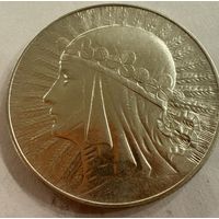 5 злотых 1933 г.  Польша.  Ядвига.  Серебро