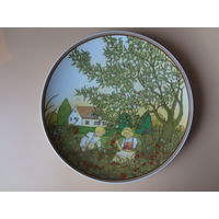 Тарелка настенная Лето.