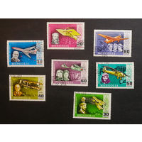 СССР 1980 г. Вертолеты. История отечественной авиации, полная серия из 6 марок #0136-Т1P27