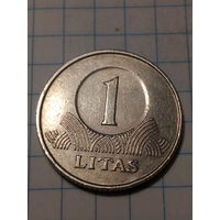 1 лит Литва 2001 год