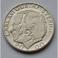 Швеция, 1 крона 2000 г.