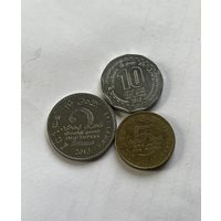 Шри-Ланка 3 монеты 2013
