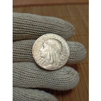 10 ЗЛОТЫХ 1932 Г.,ЯДВИГА,ПОЛЬША!ОТЛИЧНЫЕ!
