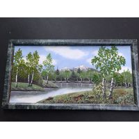 Картина из камня