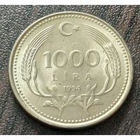 Турция 1000 лир, 1994     ( 2-8-7 )