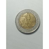 Монеты. Филиппины.10 песо 2002.