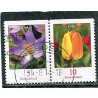 Германия. Стандарт. Цветы, сцепка