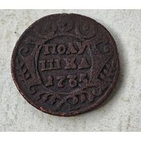 1735 год полушка