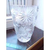 Ваза, СССР, тяжелая 24Х16 см 3 кг