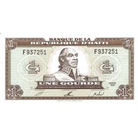 Гаити 1 гурд образца 1992 года UNC p259a