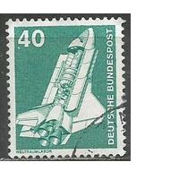 ФРГ. Космический челнок. 1975г. Mi#850.