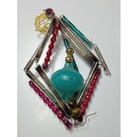 Ёлочная игрушка Стеклярус , СССР .