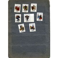 СССР, 1990, СТОЛИЦЫ СССР и СОЮЗН РЕСП, сборка 8м  по 30 коп шт