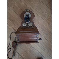 Антикварный настенный телефон Германия