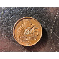 Тринидад и Тобаго. 5 центов. 1997. С 20 копеек. Распродажа коллекции. Смотрите другие лоты.