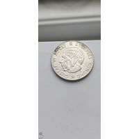 1 крона 1968 года. Швеция. Серебро 400. Монета не чищена. 45057