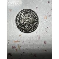 1 марка ФРГ 1961 года.