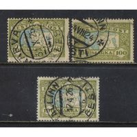 Эстония Респ 1923 Карта Стандарт гаш Таллин Нарва #40