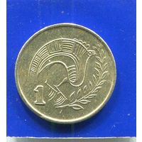 Кипр 1 цент 1993