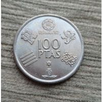 Werty71 Испания 100 песет 1980 футбол 1982