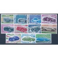 Монако. 1975. Транспорт. Автомобили