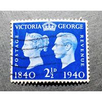 Марка Великобритания 1940 гол