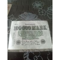 ГЕРМАНИЯ 100 000 марок 1923 год