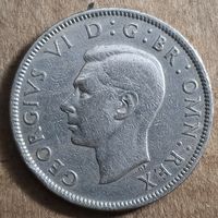 Великобритания 2 шиллинга (флорин), 1951 г., KM# 878