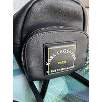 Кожаный мини-рюкзак Karl Lagerfeld в отличном состоянии
