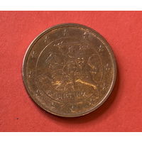 Литва, 5 евроцентов 2015г.