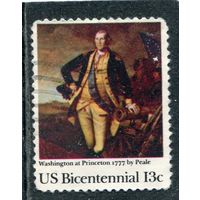 США. Живопись. Генерал Ф. Вашингтон