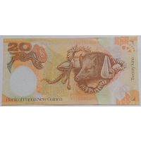 20 кина (образца 2008 г).Папуа-Новая Гвинея.